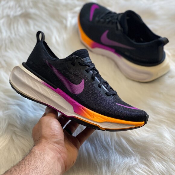 Nike ZoomX Invincible 3 Low Womens Running Shoes Black DR2660-006 VNDS Size 8 - Picture 1 of 7